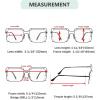 imageEyekepper 4pack Reading Glasses Thin Metal Hollow Frame Women Men Readers4 Pack Mix Color