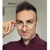imageEyekepper 4pack Rimless Reading Glasses Women Men Half Moon Readers 2504 Pack Mix Color1