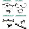 imageEyekepper 5 Pack Reading Glasses for Men Includes Reader Sunglasses Spring Hinges Classic Cheater Glasses 1755 Pairs Mix