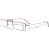 imageEyekepper 5Pack Stainless Steel Frame Halfeye Style Reading Glasses Readers Gunmetal5 Pcs All Brown