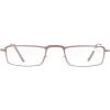 imageEyekepper 5Pack Stainless Steel Frame Halfeye Style Reading Glasses Readers Gunmetal5 Pcs All Brown