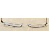 imageEyekepper 5Pack Stainless Steel Frame Halfeye Style Reading Glasses Readers Gunmetal5 Pcs All Gunmetal