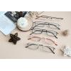 imageEyekepper 5Pack Stainless Steel Frame Halfeye Style Reading Glasses Readers GunmetalMix