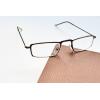 imageEyekepper 5Pack Straight Thin Stamped Metal Frame HalfEye Style Reading Glasses Readers Gunmetal 25Gunmetal