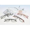 imageEyekepper 5Pack Straight Thin Stamped Metal Frame HalfEye Style Reading Glasses Readers Gunmetal 25Mix