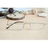 imageEyekepper 5Pack Straight Thin Stamped Metal Frame HalfEye Style Reading Glasses Readers Gunmetal 25Silver