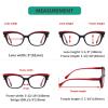 imageEyekepper 5pack Reading Glasses for Women Cat Eye Stylish Readers5 Pack Mix Color
