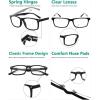 imageEyekepper Mens Reading Glasses  5 Pairs Readers for Men  Includes Reading Sunglasses 2506 Pairs Black