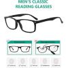 imageEyekepper Mens Reading Glasses  5 Pairs Readers for Men  Includes Reading Sunglasses 2506 Pairs Black