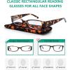 imageEyekepper Reading Glasses 6 Pack Comfort Reader Eyeglasses Include Reading Sunglasses for Men Women 17512 Pack Mix Color  R040g