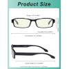 imageEyekepper Reading Glasses 6 Pack Comfort Reader Eyeglasses Include Reading Sunglasses for Men Women 175Blue Light Blockingb405 Pairs