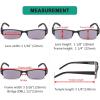 imageEyekepper Reading Glasses4 Pack Include Reading Sunglasses for Women Men Reading Under The SunTwoTone Reader Eyeglasses4pcs All Grey Lens