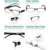 imageEyekepper Reading Glasses4 Pack Include Reading Sunglasses for Women Men Reading Under The SunTwoTone Reader EyeglassesBlack4pcs All Clear Lens