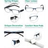 imageEyekepper Reading Glasses4 Pack Include Reading Sunglasses for Women Men Reading Under The SunTwoTone Reader EyeglassesBlue4pcs All Clear Lens