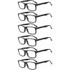 imageEyekepper Mens Reading Glasses  5 Pairs Readers for Men  Includes Reading Sunglasses 2506 Pairs Black