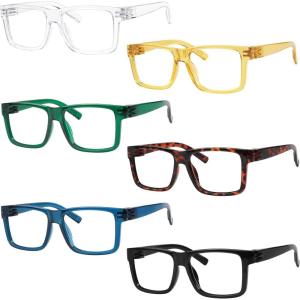 imageEyekepper 5 Pack Reading Glasses for Men Includes Reader Sunglasses Spring Hinges Classic Cheater Glasses 1756 Pack Mix Color  Nr2142
