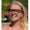 imageEyekepper Design Reading Glasses for Women  Fashionable Oversized Readers  Blue 300Black