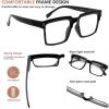 imageEyekepper Design Reading Glasses for Women  Fashionable Oversized Readers  Blue 300Black