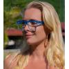 imageEyekepper Design Reading Glasses for Women  Fashionable Oversized Readers  Yellow 175Blue