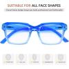 imageEyekepper Glasses for Women  Large Frame Ladies Glasses  BlackBlue