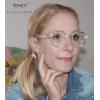 imageEyekepper Round Reading Glasses Women Large Frame Stylish Readers  Black 200Transparent