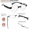 imageEyekepper Round Reading Glasses Women Oprah Style Readers  Black 200