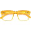 imageEyekepper Design Reading Glasses for Women  Fashionable Oversized Readers  Green200Yellow
