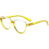 imageEyekepper Eyeglasses for Women Reading  Ladies Half Moon Design Readers  TransparentYellow 150TransparentYellow