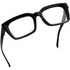 imageEyekepper Ladies Reading Glasses  Oversized Square Design Readers for Women TortoiseBlack