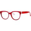 imageEyekepper Oversize Reading Glasses Women Stylish Readers  BlackRed