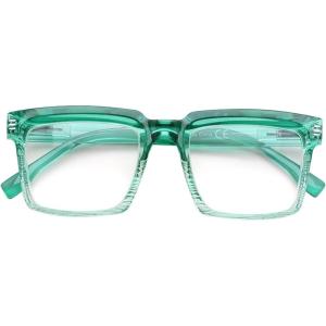 imageEyekepper Design Reading Glasses for Women  Fashionable Oversized Readers  Green200Green