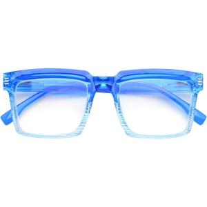 imageEyekepper Design Reading Glasses for Women  Fashionable Oversized Readers  Yellow 175Blue