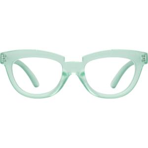 imageEyekepper Half Moon Reading Glasses for Women Stylish Readers Ladies  Green 225Green