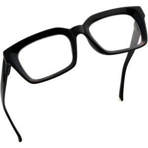 imageEyekepper Ladies Reading Glasses  Oversized Square Design Readers for Women TortoiseBlack