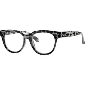 imageEyekepper Oversize Reading Glasses Women Stylish Readers  BlackGrey Tortoise