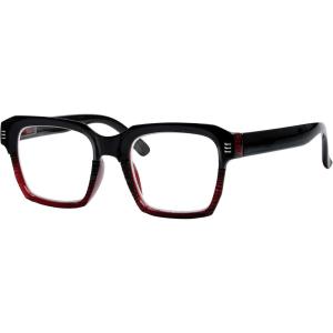 imageEyekepper Reading Glasses for Women  Large Frame Ladies Readers  Blue 250Red