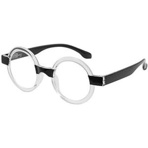 imageEyekepper Round Reading Glasses Women Oprah Style Readers  Black 200