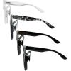 imageEyekepper 4 Packing Large Frame Glasses for Women Reading  Oversize Reading Eyeglasses Readers 300Blue Light Blockingb404 Pairs