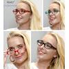 imageEyekepper 4pack Oval Reading Glasses for Women Stylish Readers4 Pack Mix Color