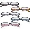 imageEyekepper 5 Pack Reading Glasses  Great Value Small Readers for Women Reading 2755 Pairs Mix