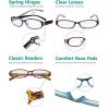 imageEyekepper 5 Pack Reading Glasses  Great Value Small Readers for Women Reading 2755 Pairs Mix