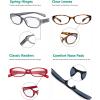 imageEyekepper 5 Pack Reading Glasses Women  Spring Hinge Ladies Readers 2505 Pairs Mix