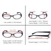 imageEyekepper 5 Pack Reading Glasses Women  Spring Hinge Ladies Readers 250Blue Light Blockingb404 Pairs