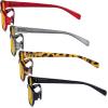 imageEyekepper 5 Pack Reading Glasses Women  Spring Hinge Ladies Readers 250Blue Light Blockingb904 Pairs