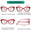 imageEyekepper 5pack Cat Eye Reading Glasses for Women Cute Reader 055 Pack Mix Color