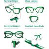 imageEyekepper 5pack Cat Eye Reading Glasses for Women Cute Reader 055 Pack Mix Color