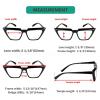 imageEyekepper 5pack Reading Glasses for Women Cat Eye Readers Large Design5 Pack Mix Color