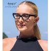 imageEyekepper Cateye Style Reading Glasses for Women Chic Readers  Rose Red 275Black
