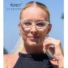 imageEyekepper Cateye Style Reading Glasses for Women Chic Readers  Rose Red 275Transparent
