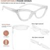 imageEyekepper Cateye Style Reading Glasses for Women Chic Readers  Rose Red 275Transparent